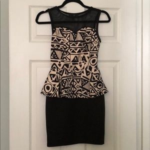 Girls Night out Peplum Dress